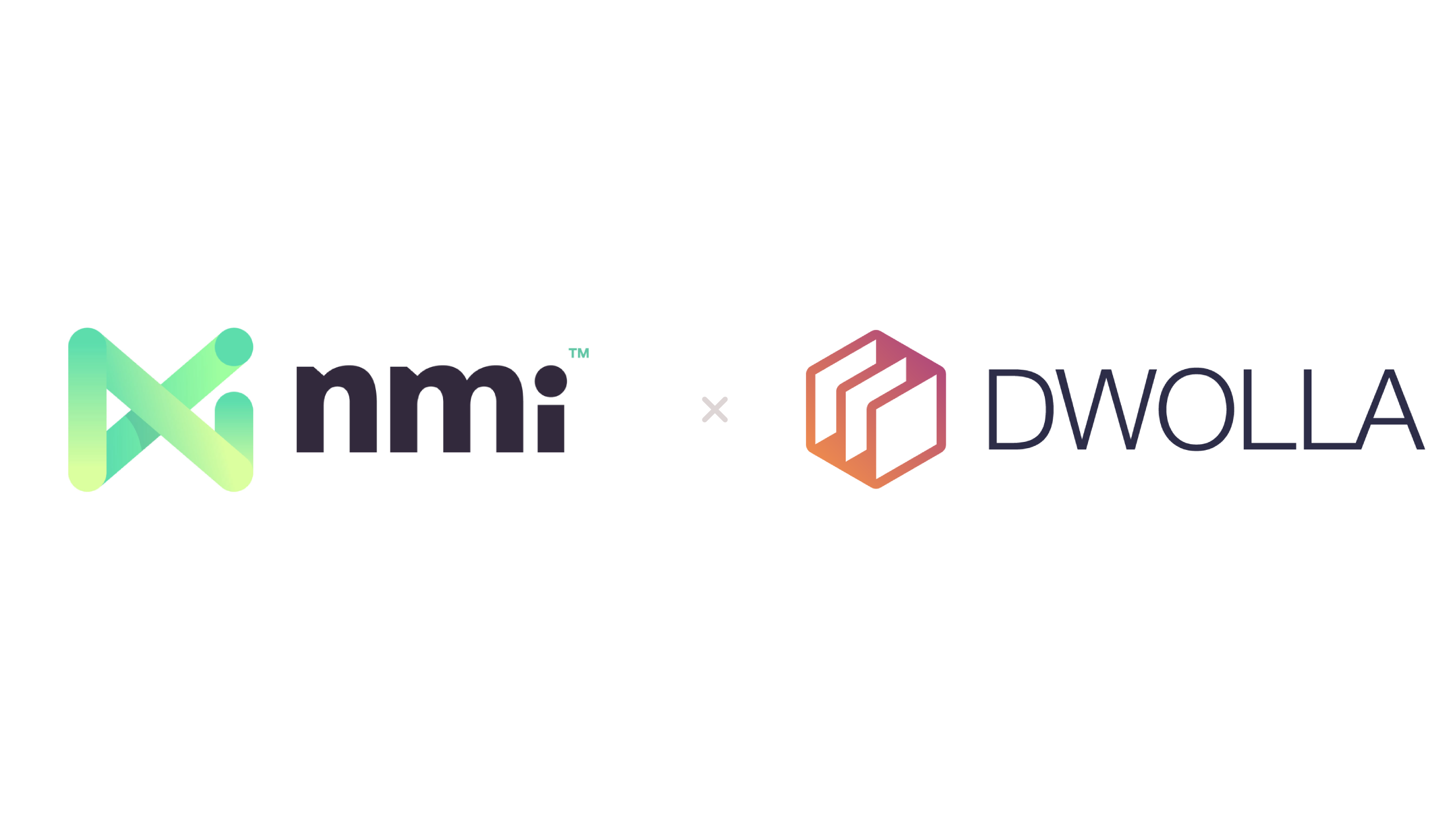 NMI and Dwolla logos