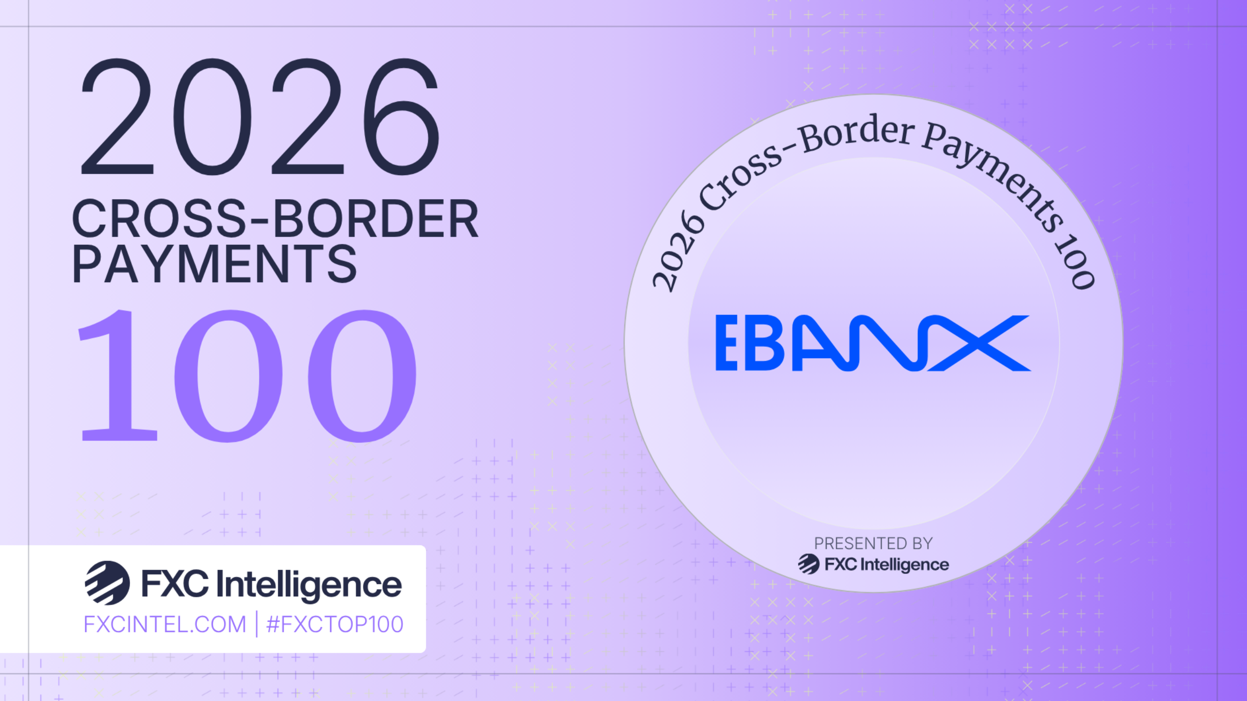 EBANX and FXC Intelligence recognition graphic