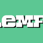 lemfi white black on green logo