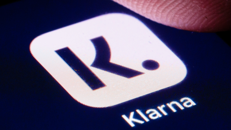 Klarna app scren