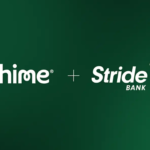 Chime and Stride bank logos
