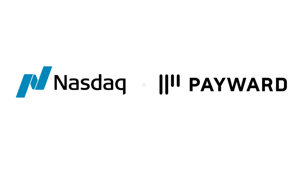 Nasdaq and Payward logos