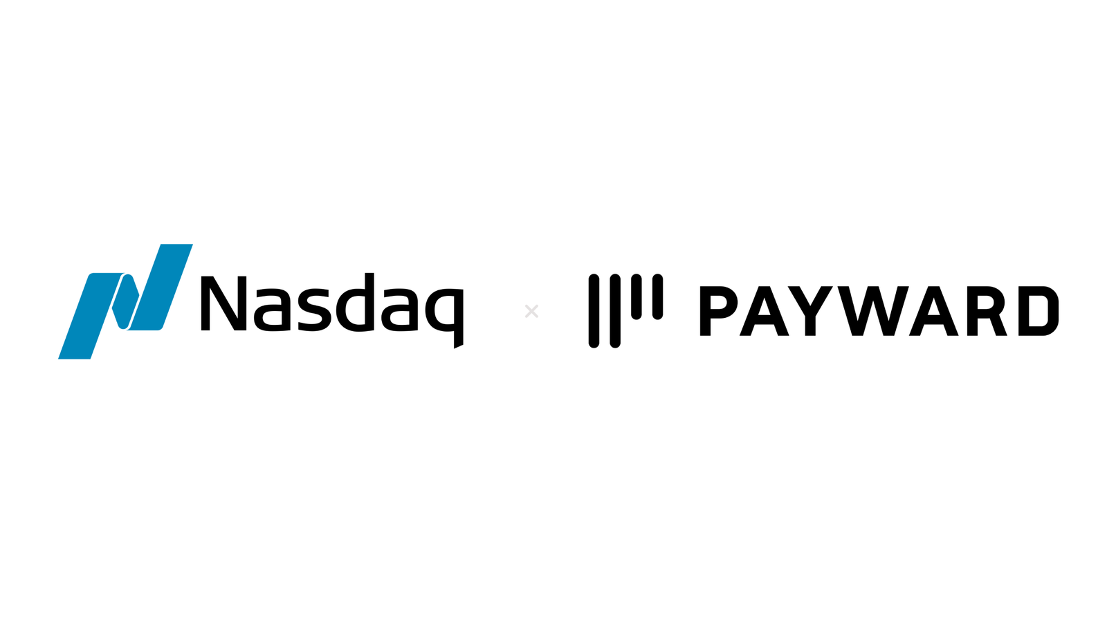 Nasdaq and Payward logos